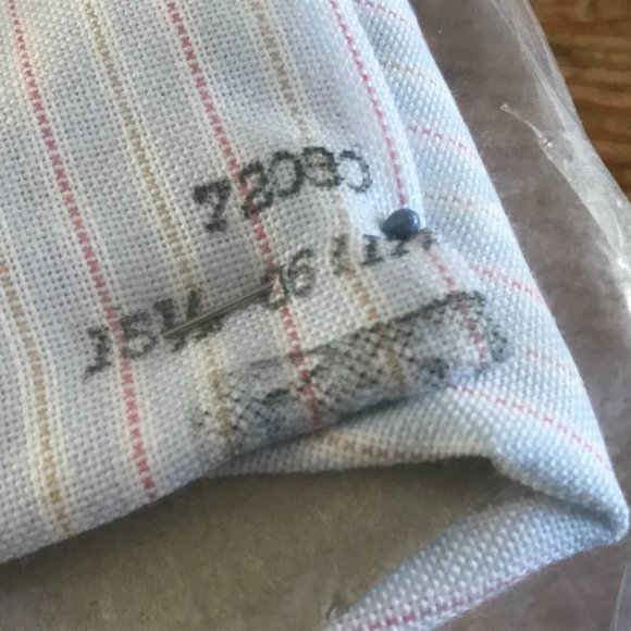 Vintage Deadstock JON MAURICE FASHION For ESSLEY 1970s striped button down shirt - Picture 11 of 12